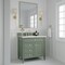 James Martin Vanities Brittany 36in Single Vanity, Smokey Celadon w/ 3 CM Eternal Jasmine Pearl Top 650-V36-SC-3EJP - alternate 7